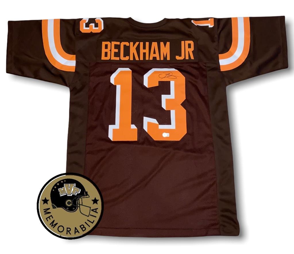 Odell Beckham Jr Signed Cleveland Browns Jersey (Beckett Hologram