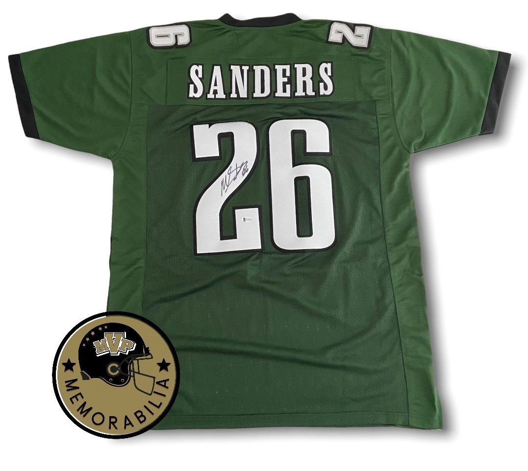 Penn State Miles Sanders Autographed Signed Inscribed Jersey Jsa Coa – MVP  Authentics