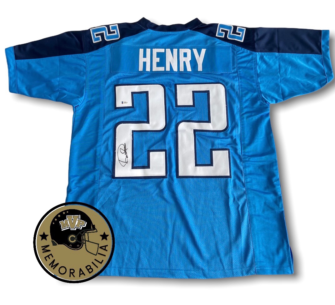 Derrick Henry Signed Tennessee Titans Jersey Beckett